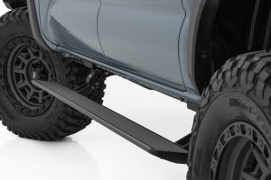 Toyota Tacoma Power Running Boards - Rough Country - 6-Inch All-Season Aluminum - '05-'23